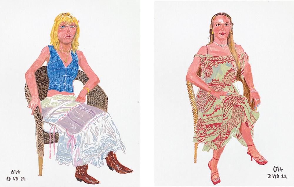 David Hockney: Normandy Portraits