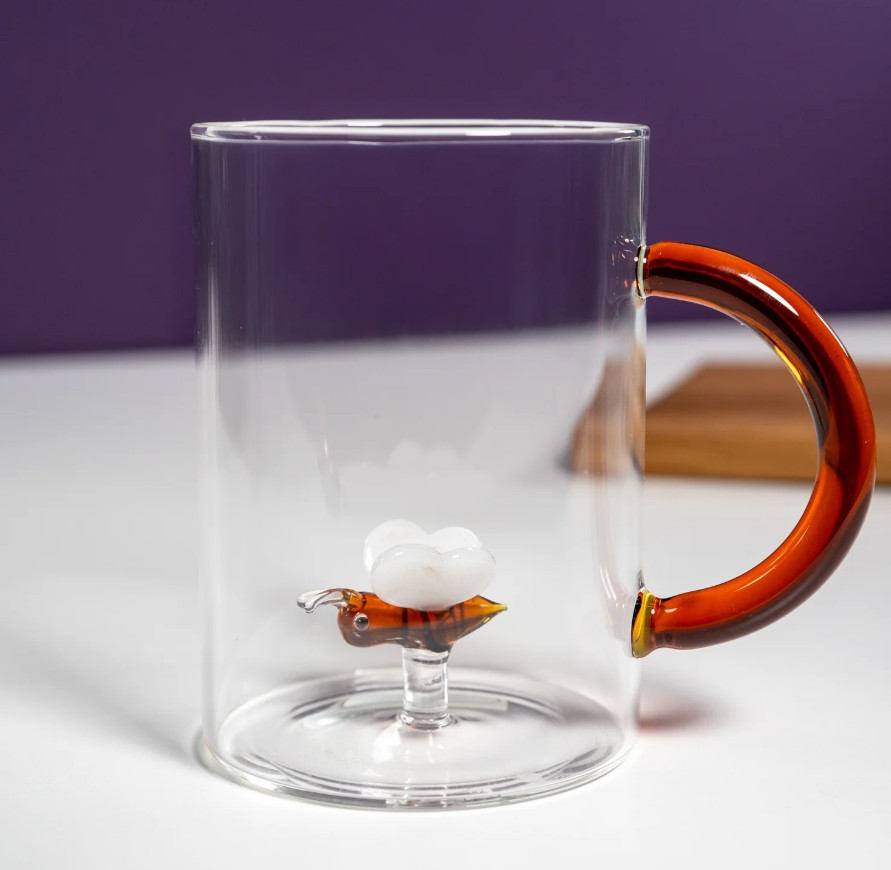 Klaasist kruus Bee, 420ml