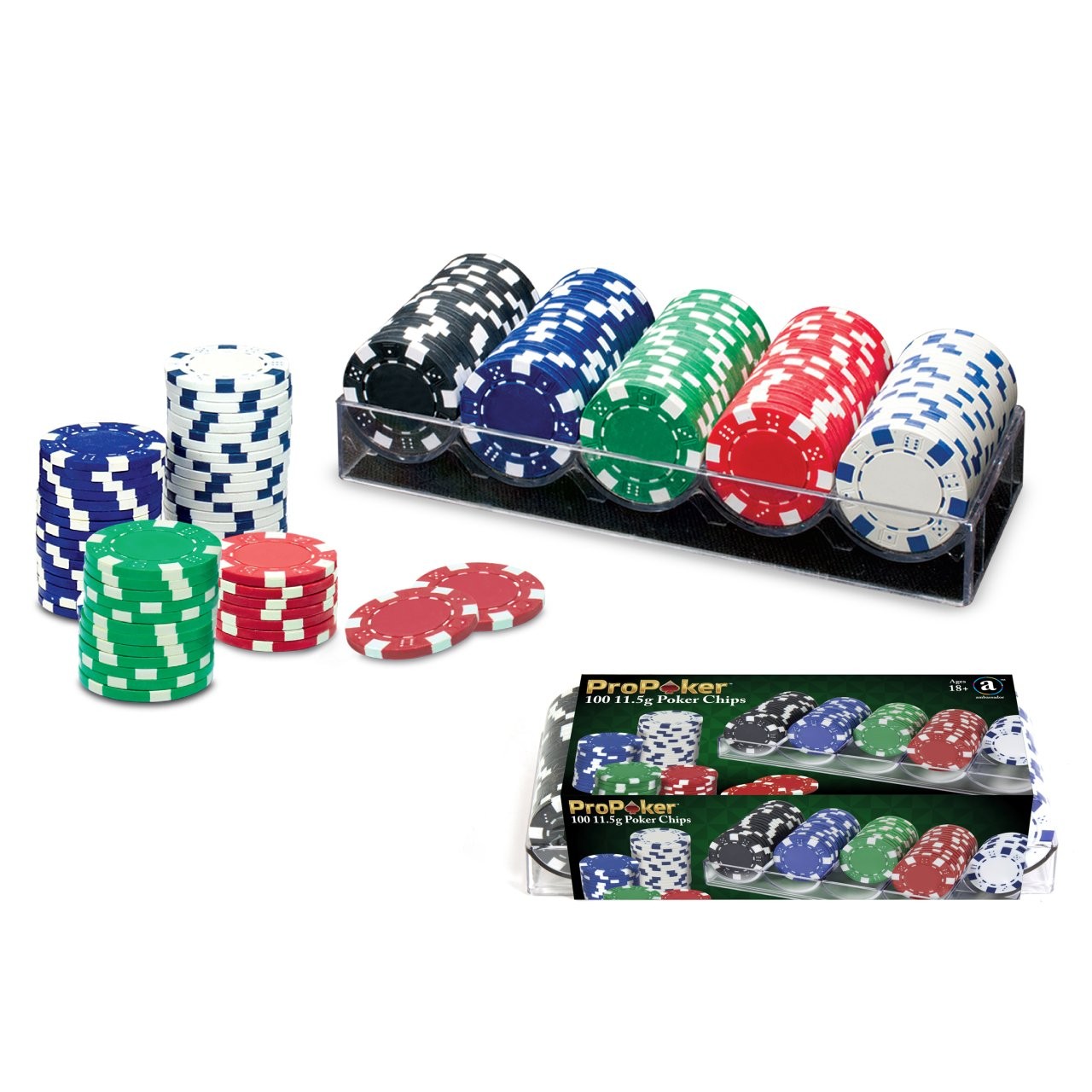 ProPoker komplekt 100 zetooni