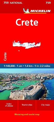 Michelin Crete Map