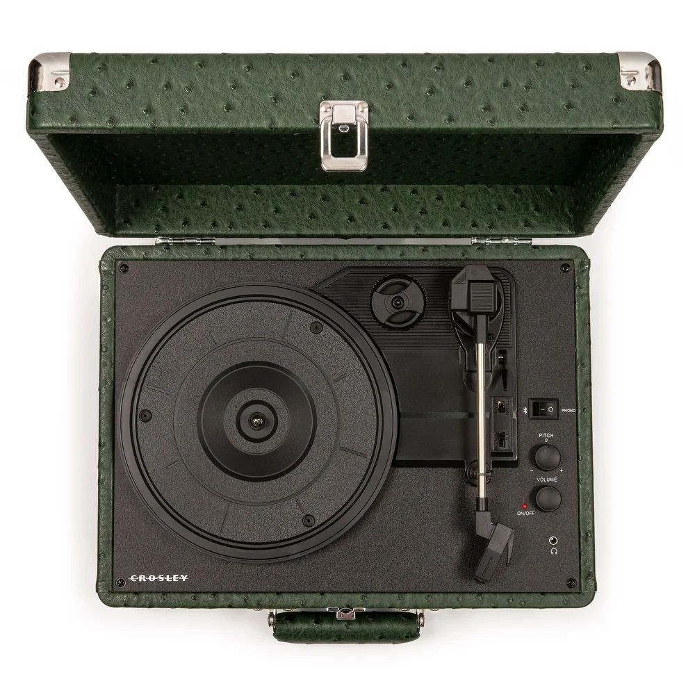 CROSLEY VINÜÜLPLAADIMÄNGIJA CRUISER DELUXE, GREENOSTRICH