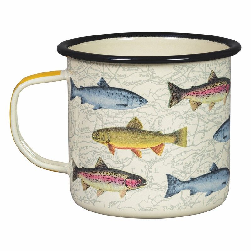 Gentlemen's Hardware emailkruus Fish, 500ml