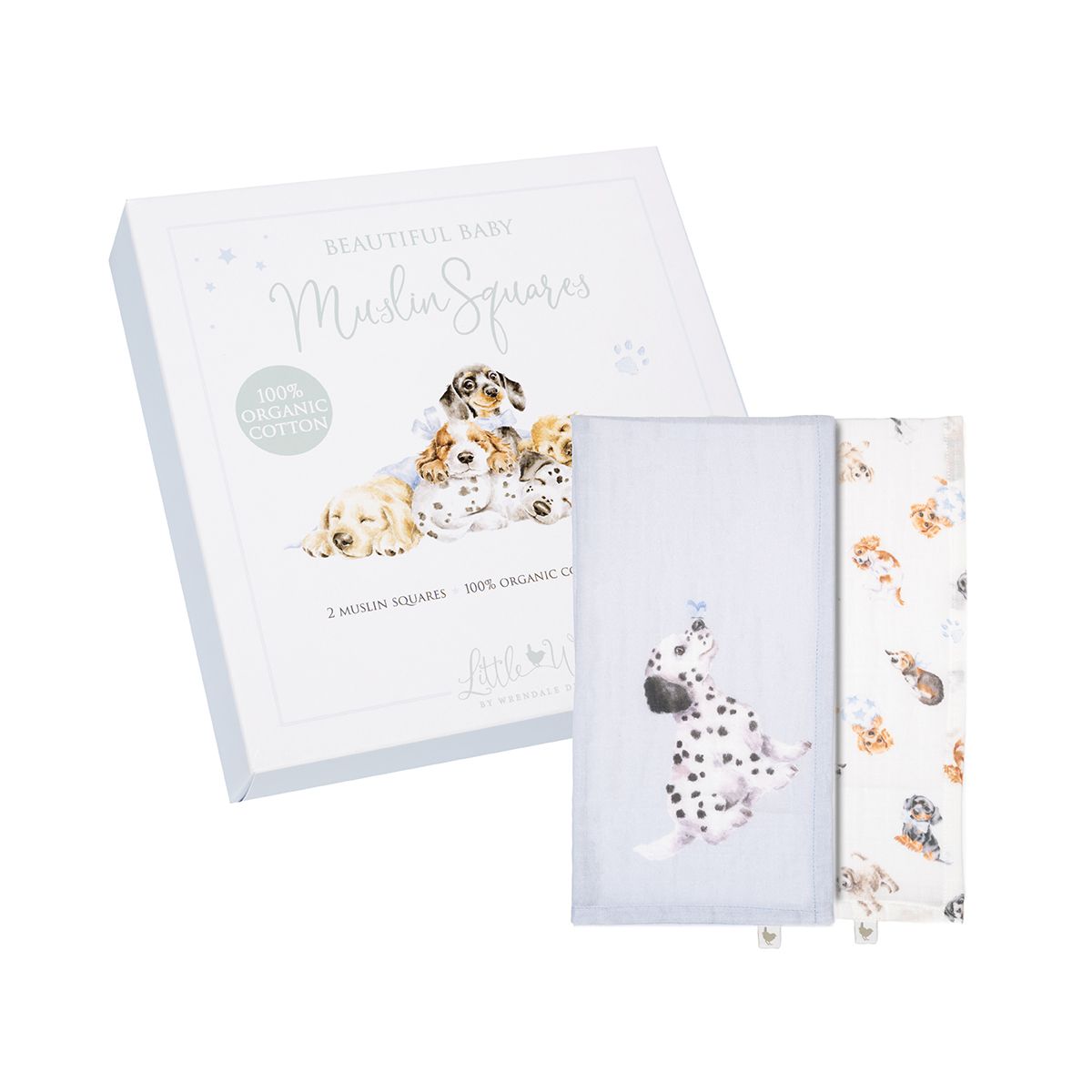 Wrendale beebilappide komplekt Little Paws, 2tk