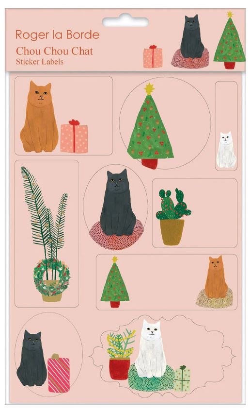 Kleebised Chou Chou Chat, 2 lehte