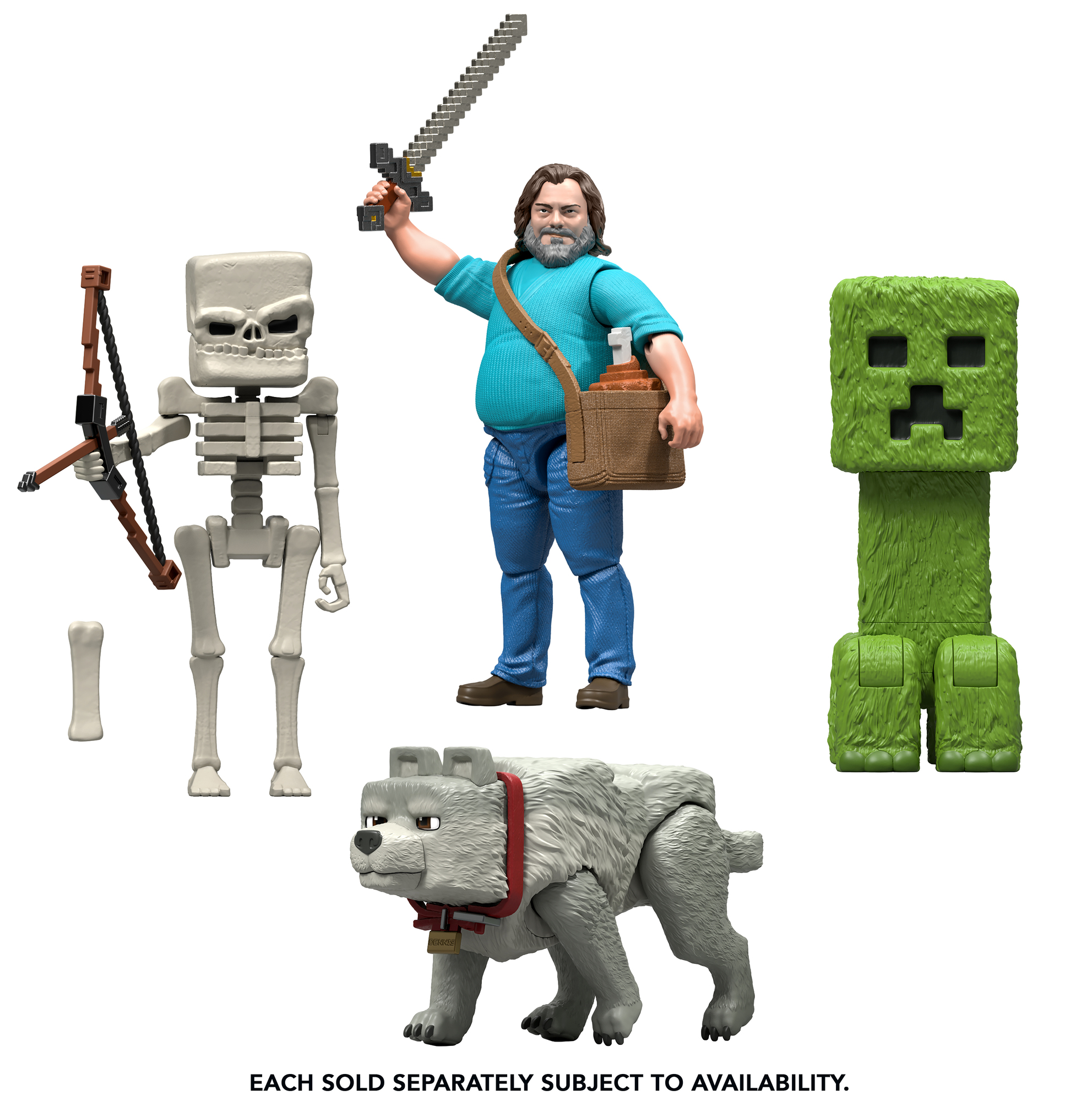 Minecraft filmitegelased assortii
