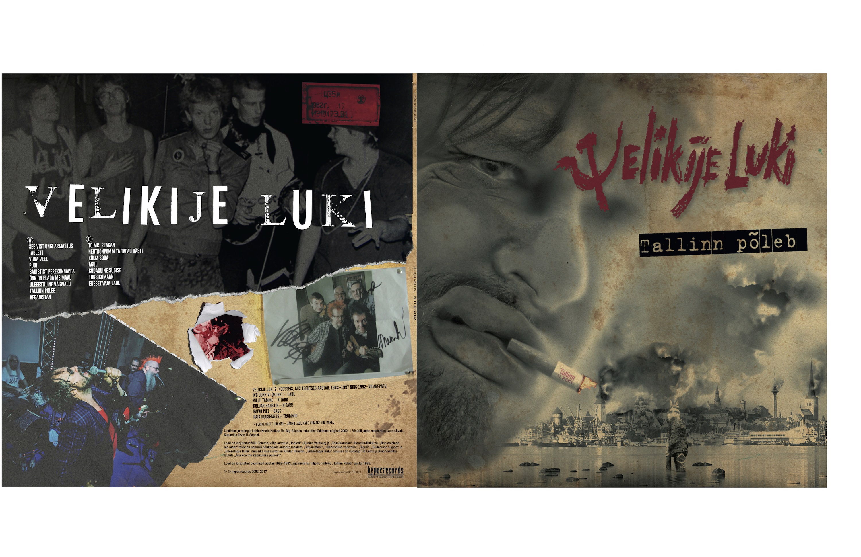 Velikije Luki - Tallinn Põleb (2002) LP