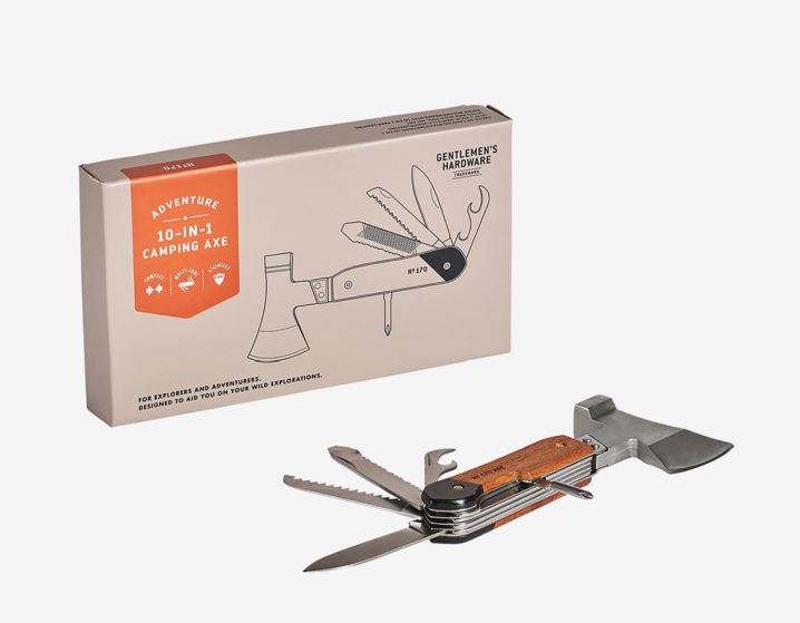 GENTLEMEN'S HARDWARE KIRVES-MULTITÖÖRIIST AXE, 10-IN-1