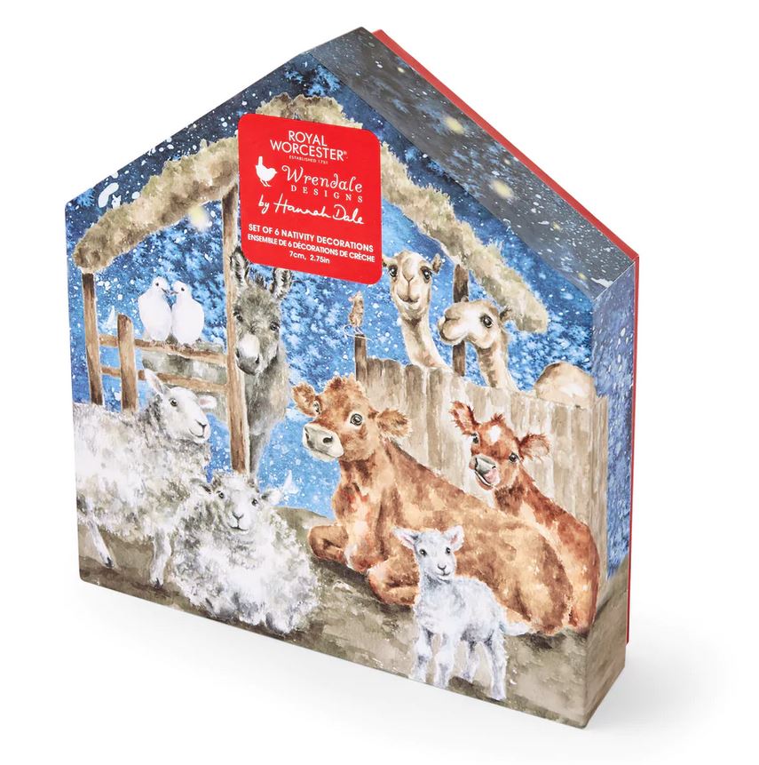 Wrendale kuuseehete komplekt Nativity, 6tk