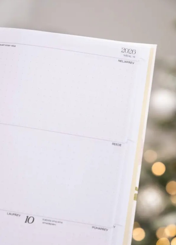 SEIK Tegude Kalender märkmik, minu aasta 2026
