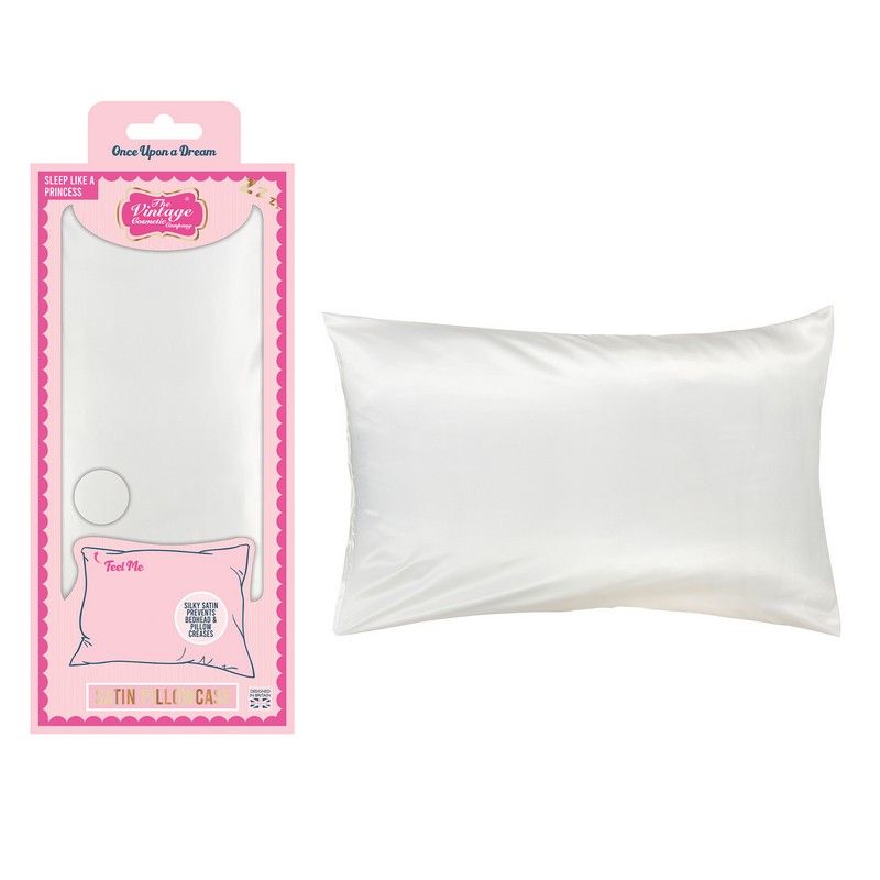Vintage Cosmetics padjapüür, Satin, White