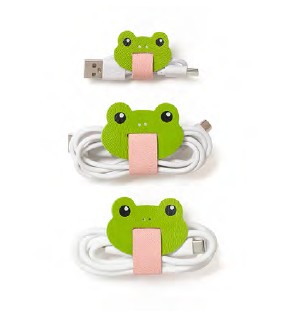 Juhtmehoidjate komplekt Froggy, 3tk