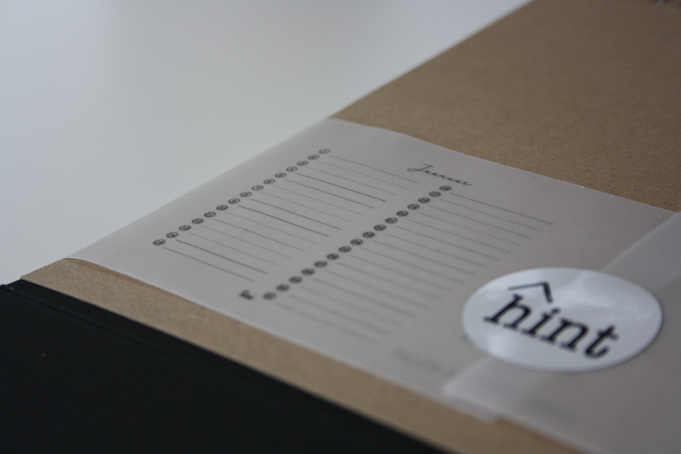 HINT TÄHTPÄEVADE KALENDER