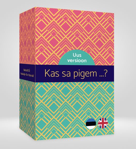 Kaardimäng Kas sa pigem ...? 2 UUS