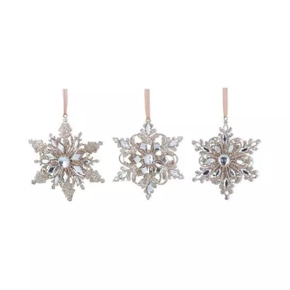 Kuuseehe Snowflake, Purple Pale Gold, assortii