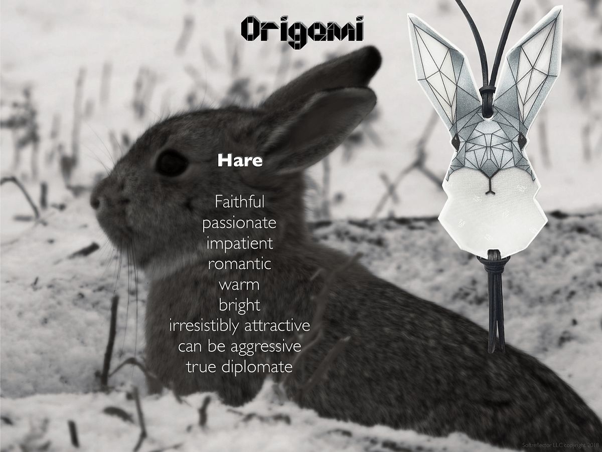 HELKUR ORIGAMI JÄNES