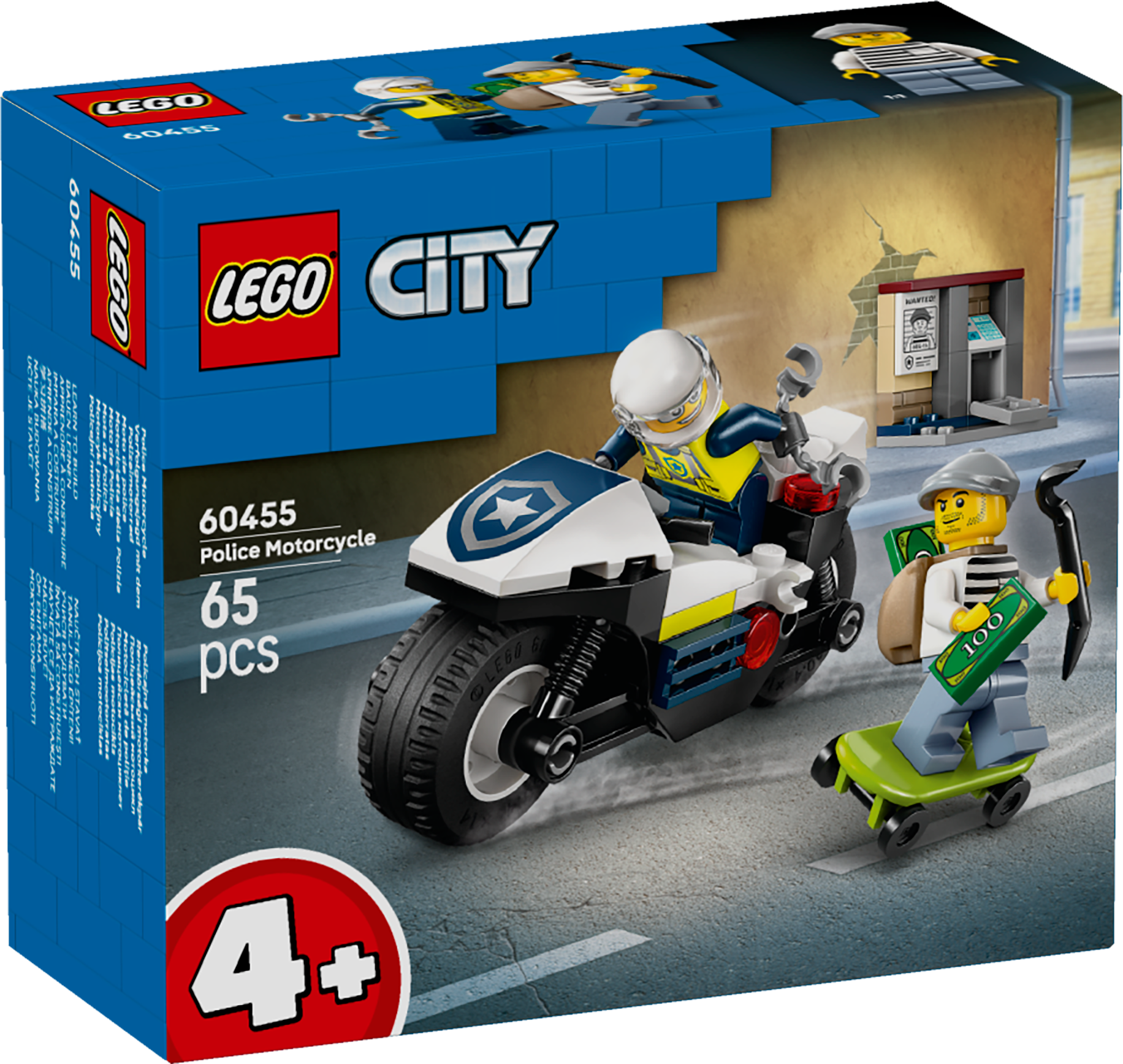 LEGO City Politseimootorratta tagaajamine