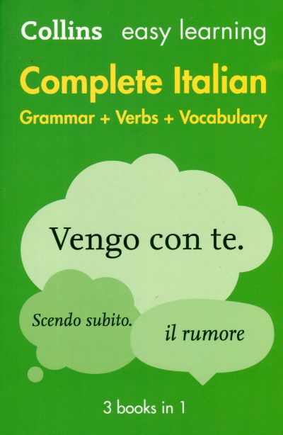 Easy Learning Complete Italian Grammar,Verbs and Vocabulary (3 Books in 1) - Collins Dictionaries