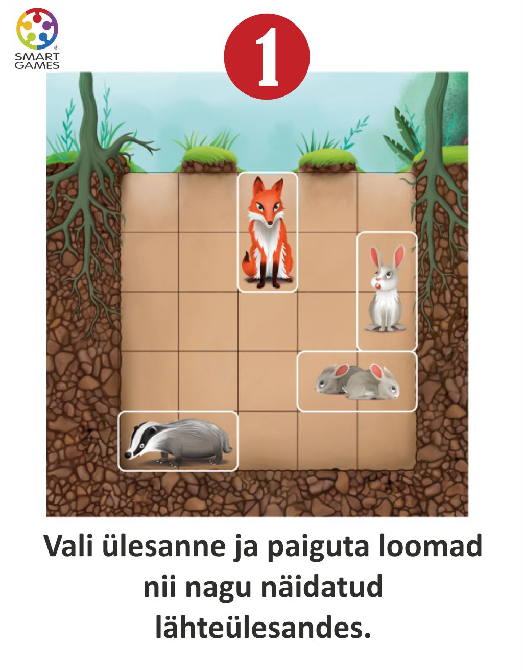 SMART GAMES REISIMÄNG TAIBUKATE JÄNKUDE URG