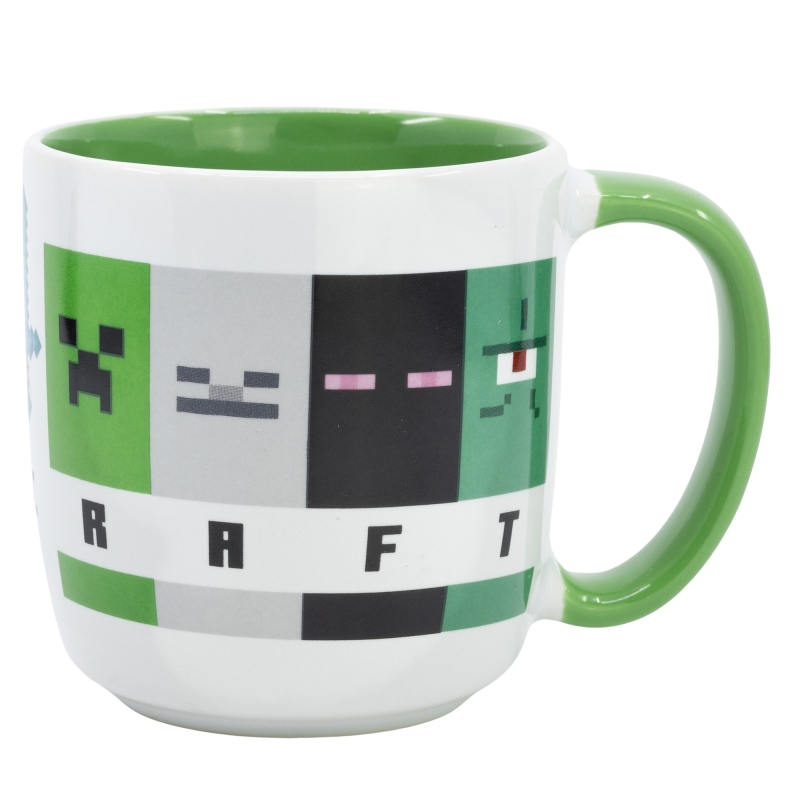 Kruus keraamiline Minecraft Squared Pattern, 380ml