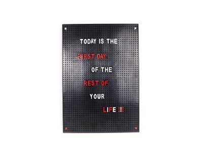 LETTERBOARD PEG A MESSAGE, LARGE