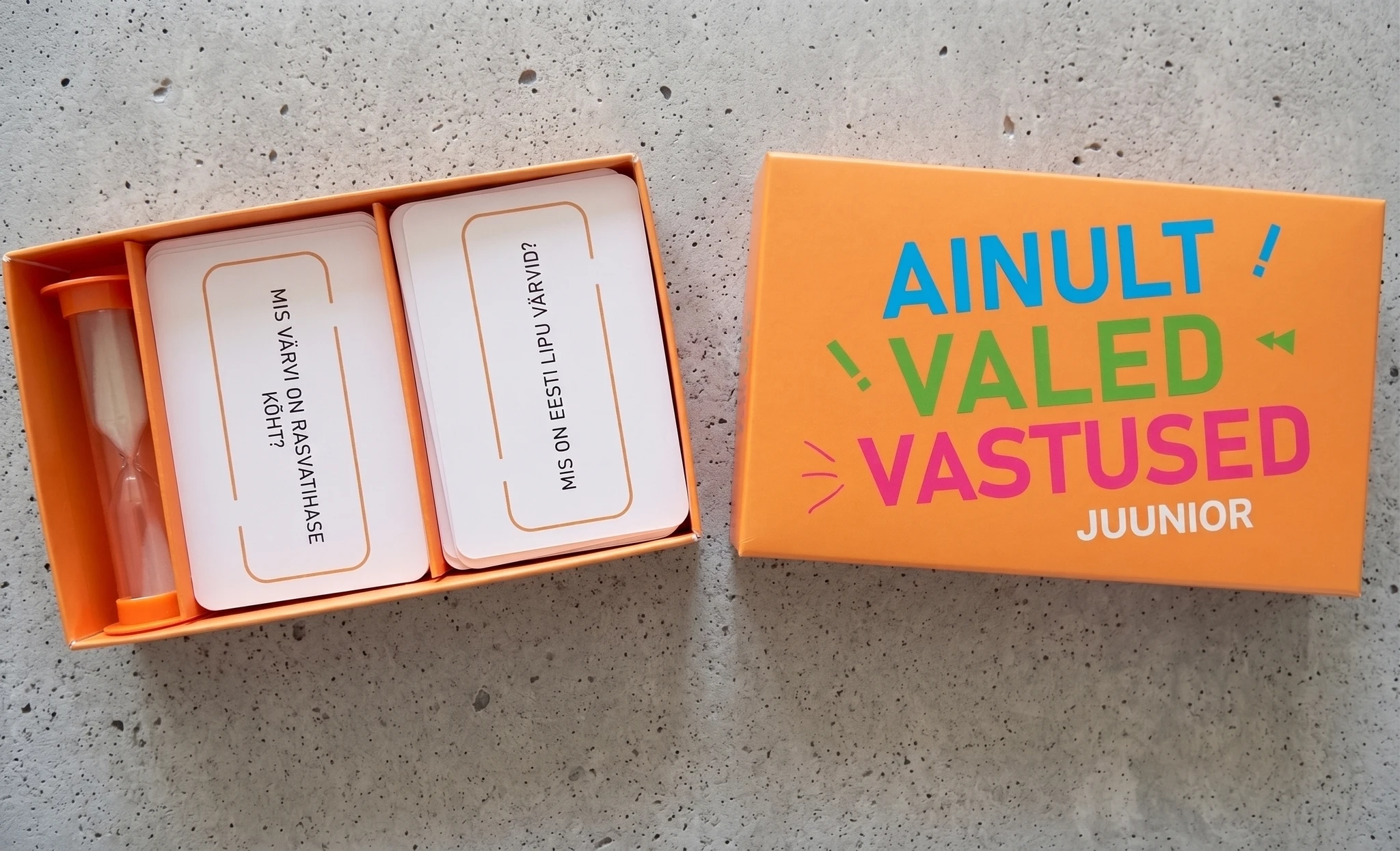 Kaardimäng Ainult valed vastused JUUNIOR