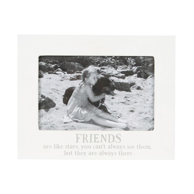 Pildiraam Friends Are Like Stars, White, 15x10cm