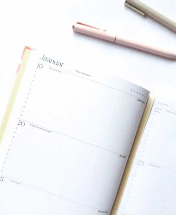 SEIK Tegude Kalender märkmik, astu esimene samm 2026