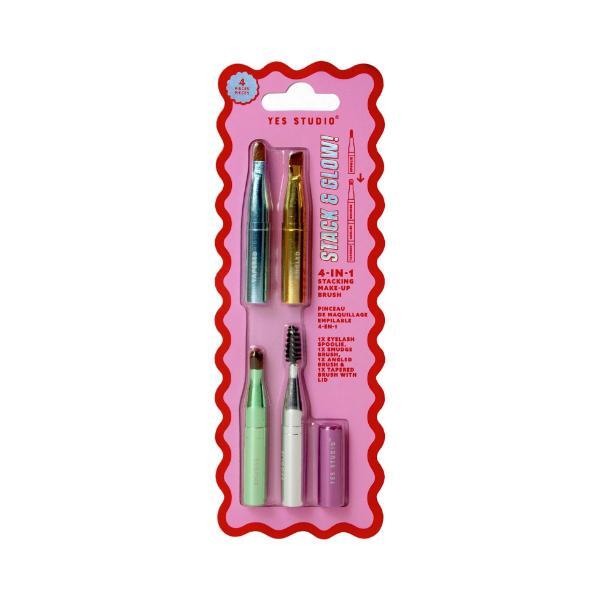 Yes Studio meigipintslite komplekt Stacking Brushes, 4tk