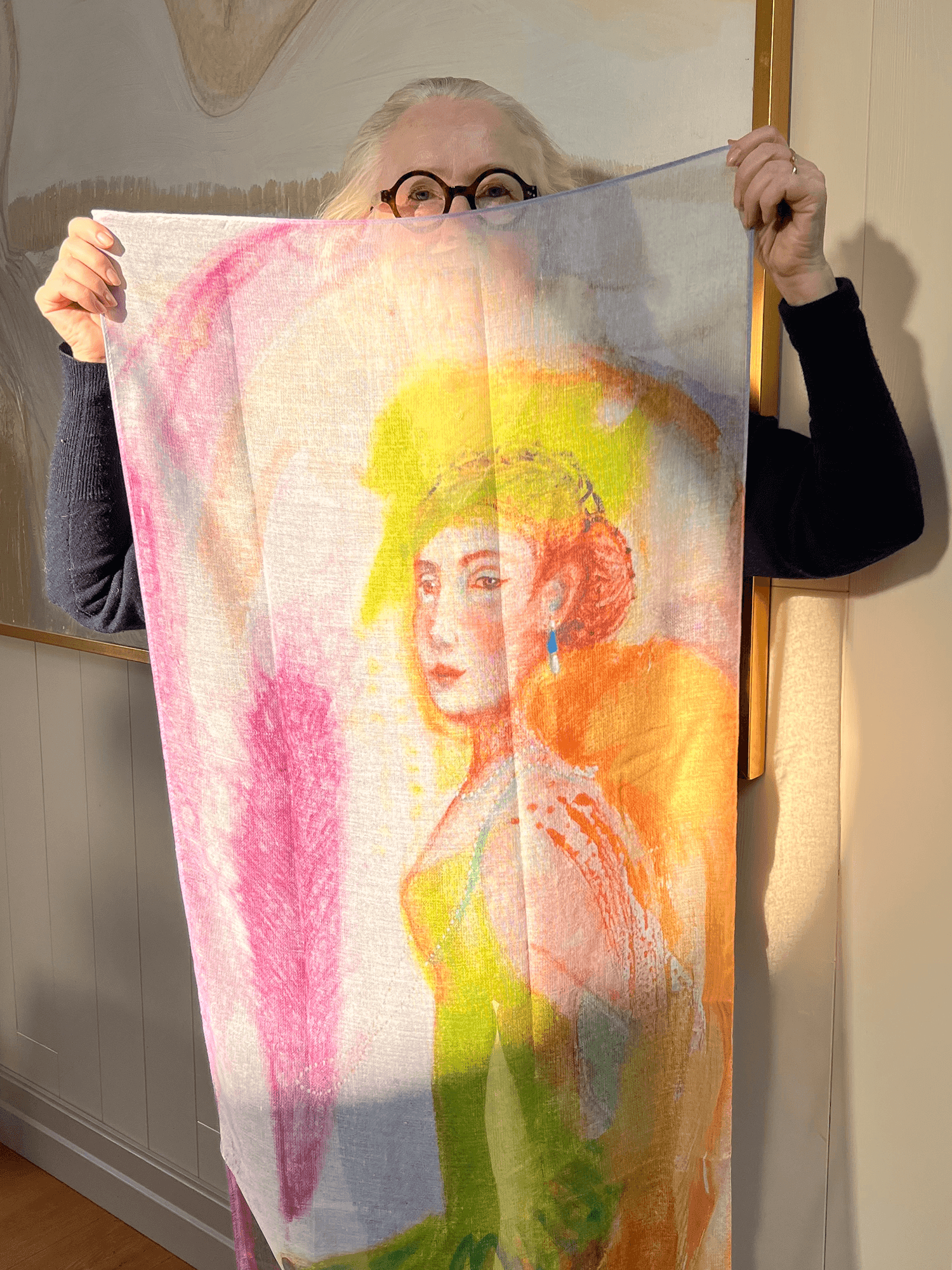 Sall Tantsib Rohelises Kleidis, Epp Maria Kokamägi,60x180cm