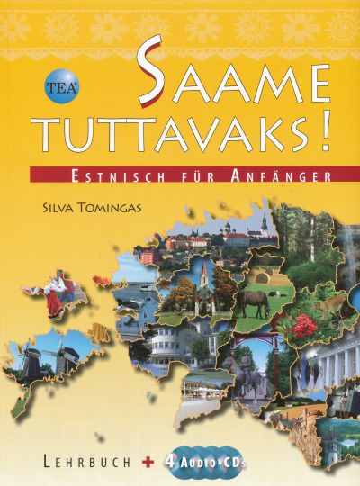 SAAME TUTTAVAKS! ESTNISCH FÜR ANFÄNGER. ÕPIK + 4CD