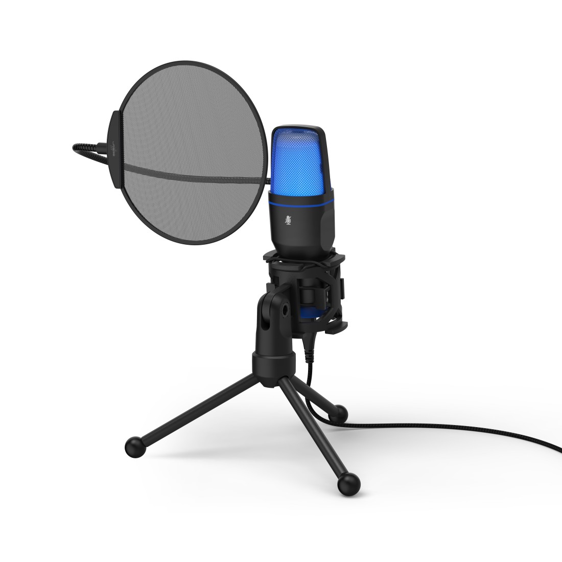 Mikrofon uRage Stream410HD Gaming Microphone USB-kaabel 1.8m, tugijalg lauale, paindliku varrega pop-filter
