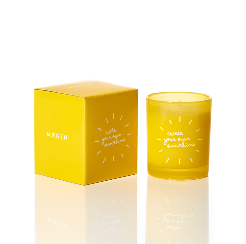 Maegen Vibe küünal Sunshine, Lemon, Olive & Sunshine