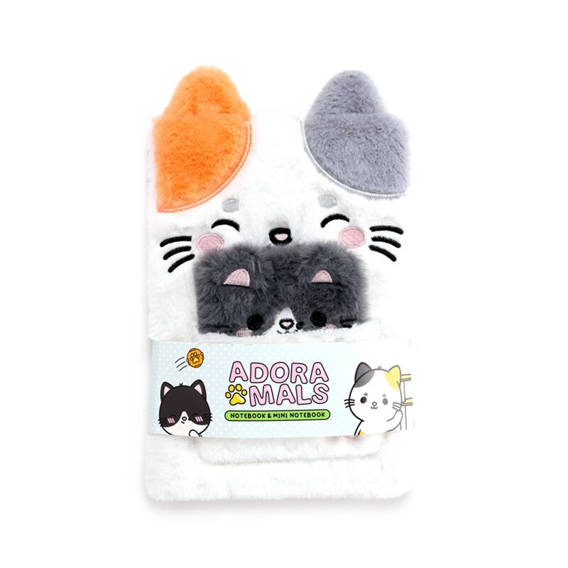 Märkmikute komplekt Adoramals Lola the Cat Plush