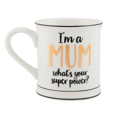 KRUUS METALLIC MONOCHROME I'M A MUM, 350ML