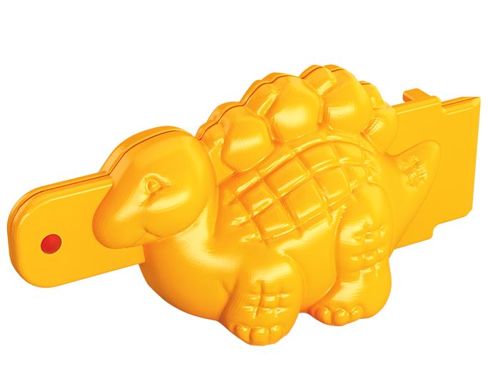 Secret Sand modelleerimisliiv Dinosauruse komplekt alusega 11 osa 750g