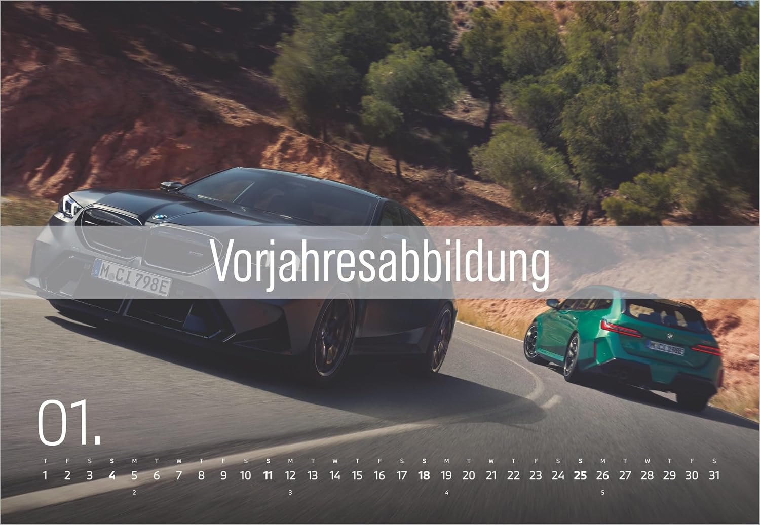 2027 seinakalender BMW M, 35x50cm