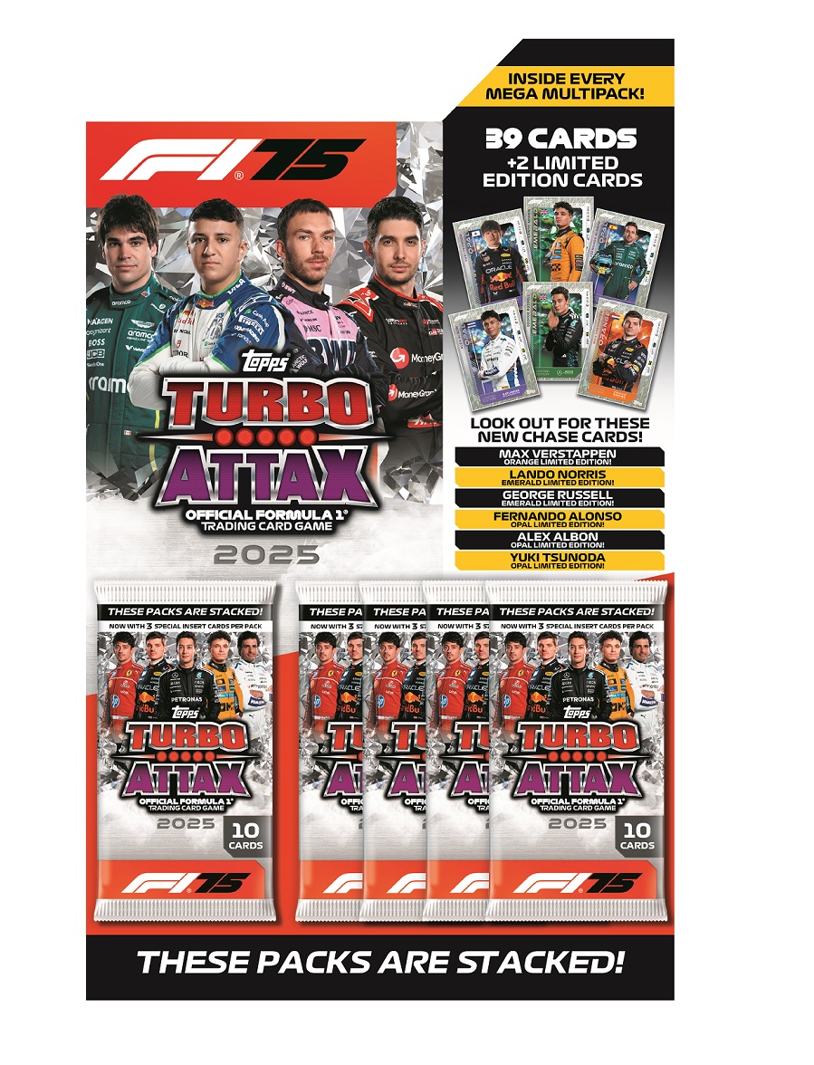Kogumiskaardid F1 2025 Turbo Attax Multipack