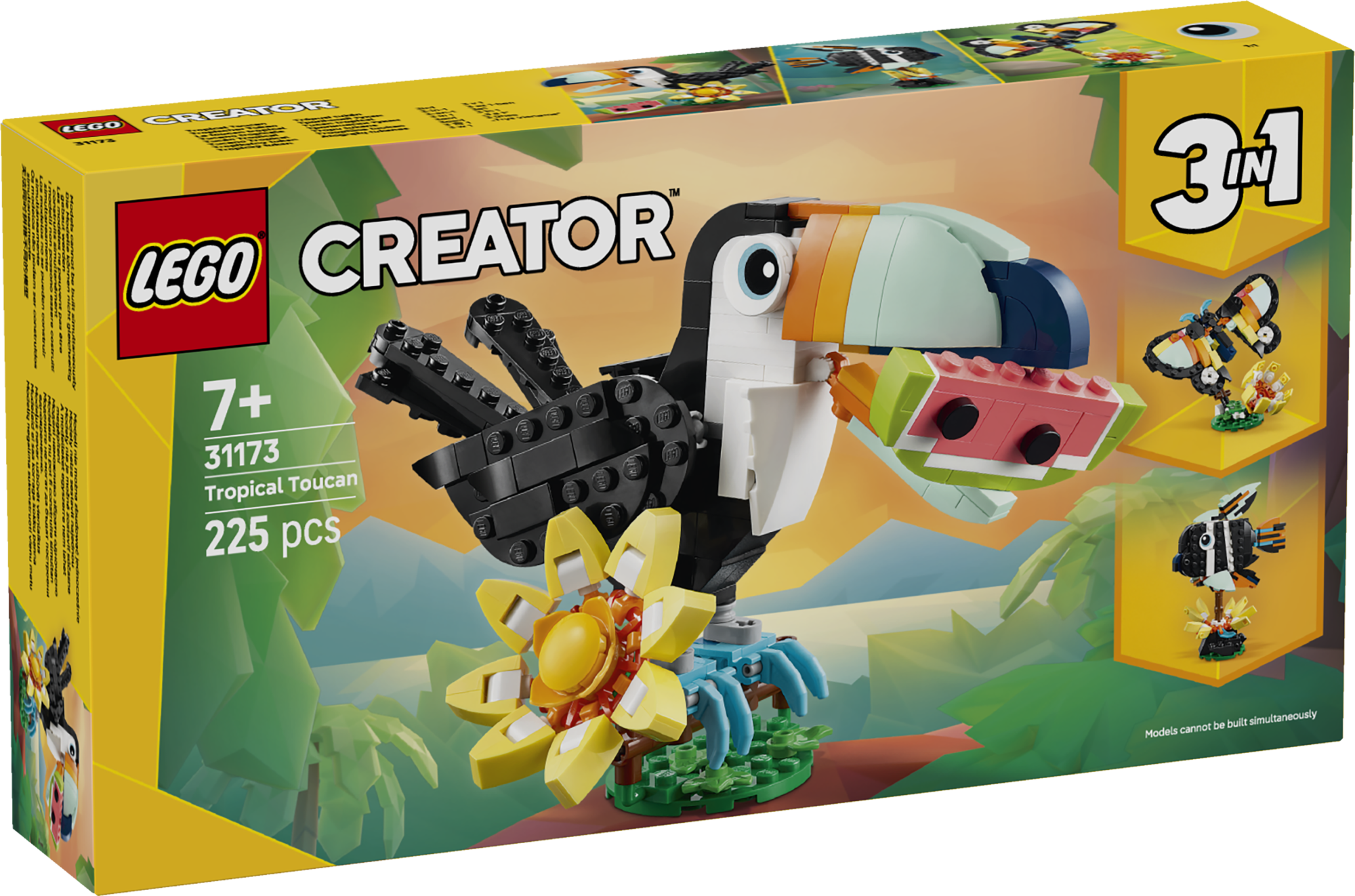 LEGO Creator Metsloomad: troopiline tuukan