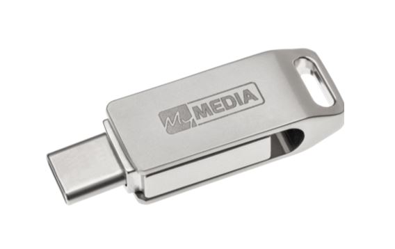 USB-mälupulk MyMedia 16GB USB3.2 Gen1 MyDual USB-C metal 2-in-1, SuperSpeed 5Gbps
