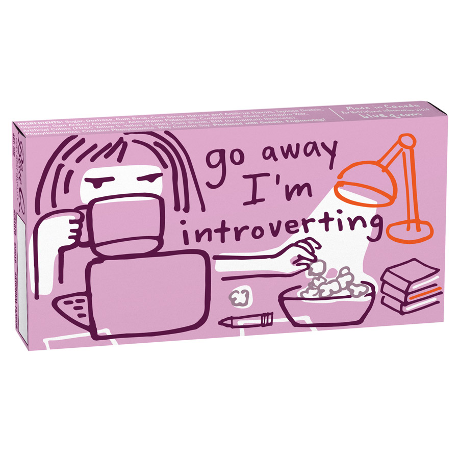 NÄRIMISKUMM GO AWAY I'M INTROVERTING, 8TK