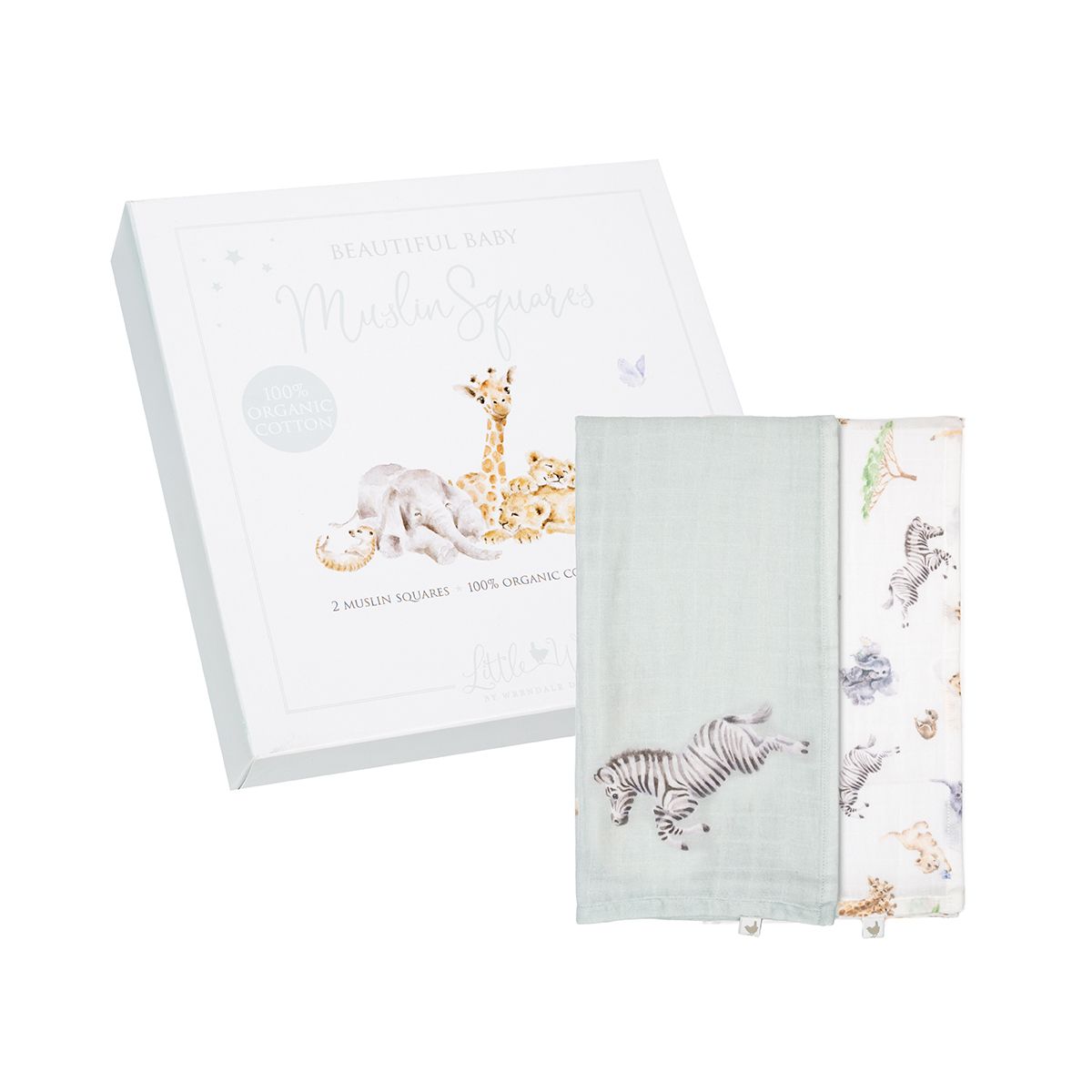 Wrendale beebilappide komplekt Little Savanna, 2tk