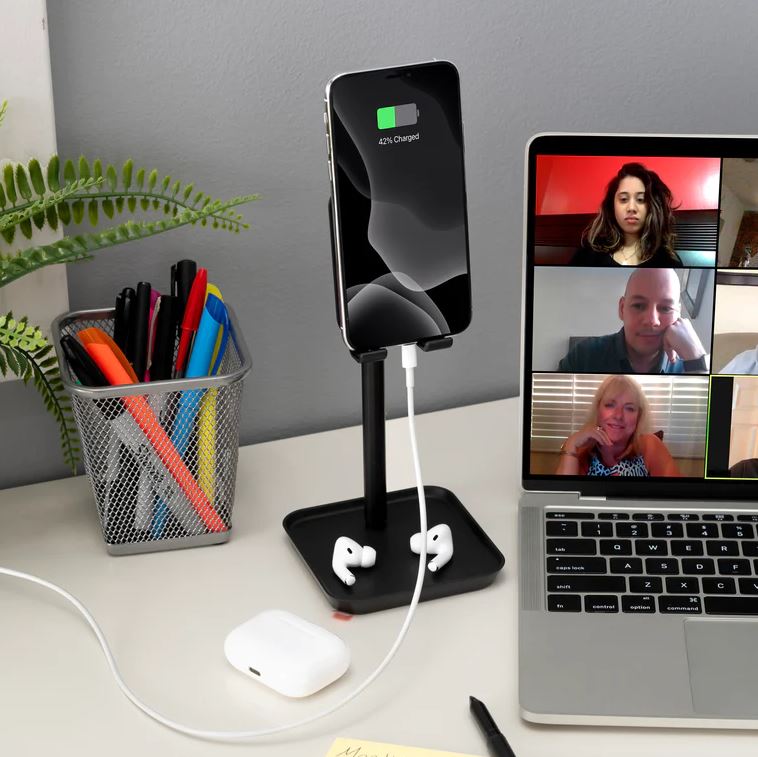 Nutitelefoni hoidik The Perfect Phone Stand, black