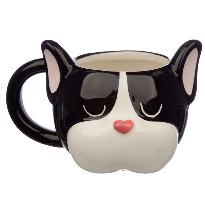 Kruus Dog Squad French Bulldog Head, 400ml