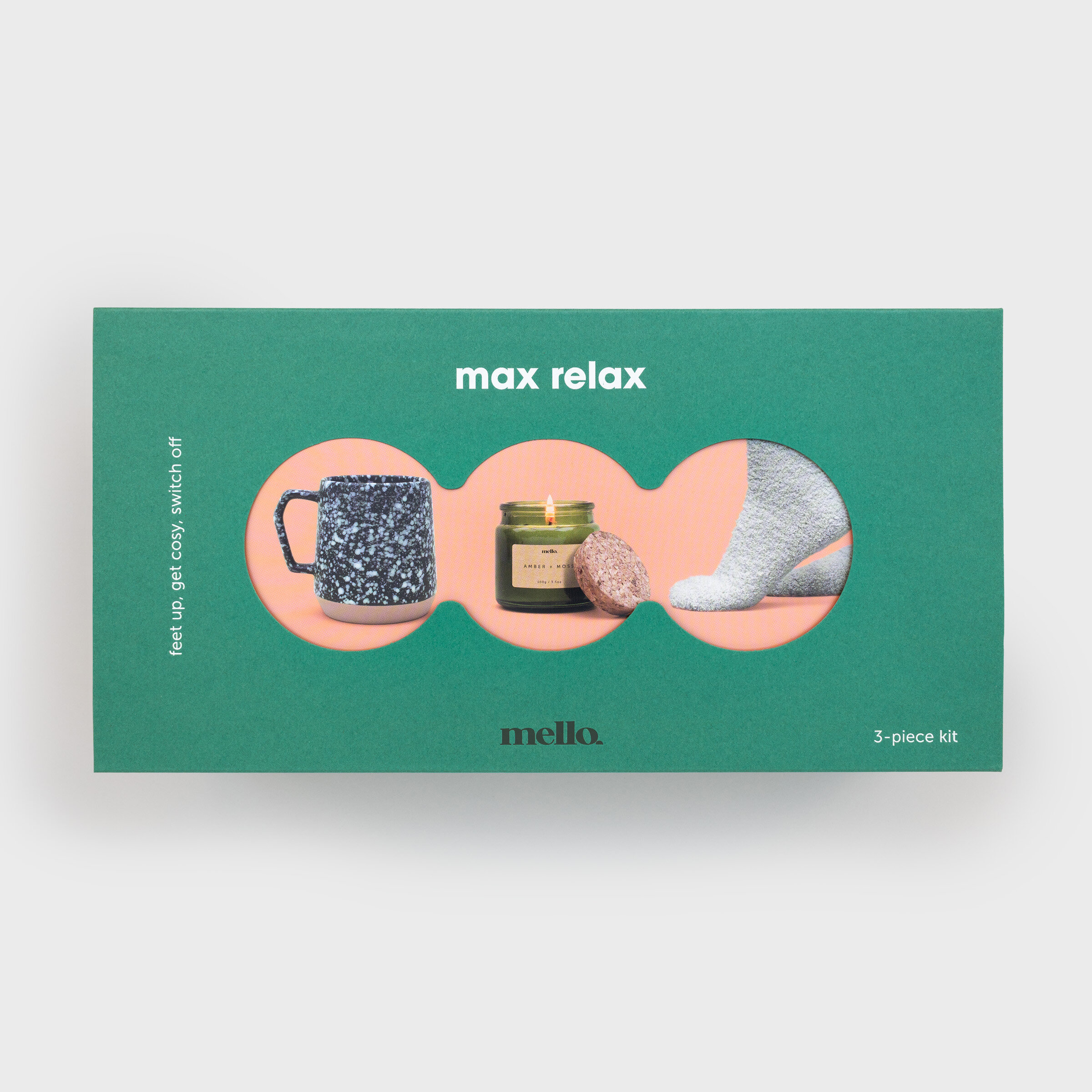 Mello kinkekomplekt Max Relax, 3 osaline
