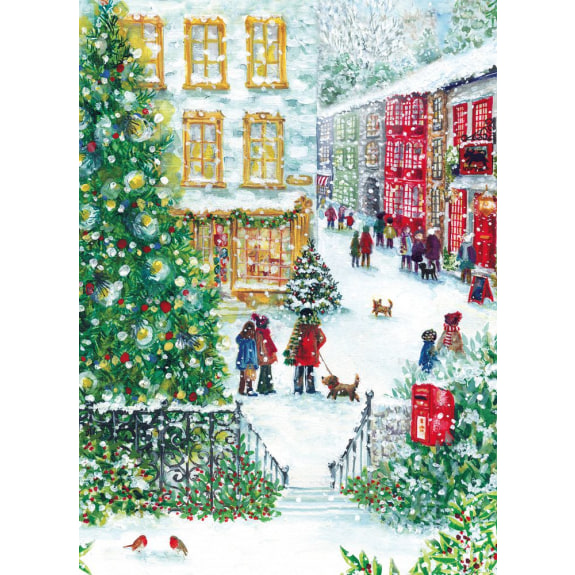 Jõulukaart Christmas Shopping