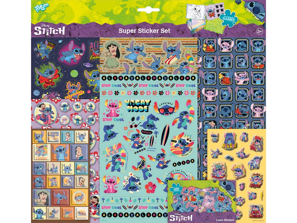 Kleebiste komplekt Stitch