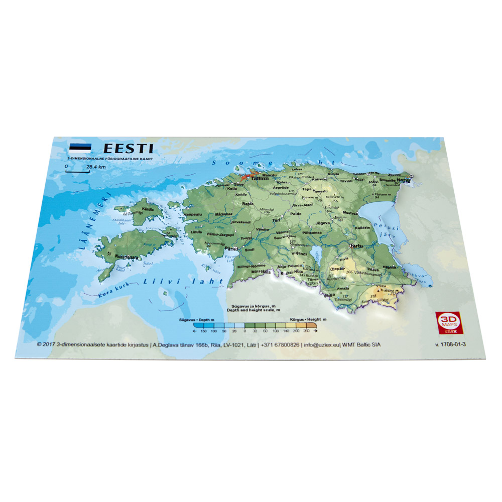 3D EESTIMAA POSTKAART