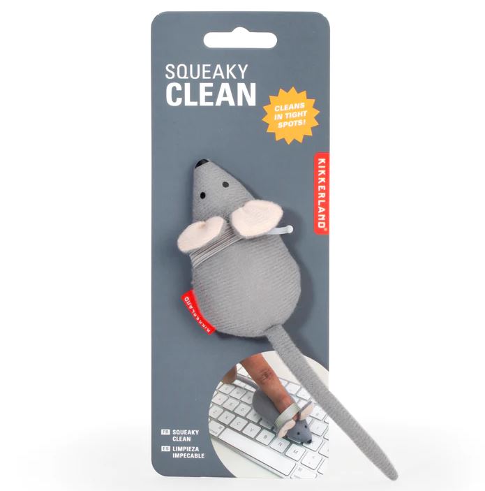 Ekraani puhastuspadi Squeaky Clean Mouse