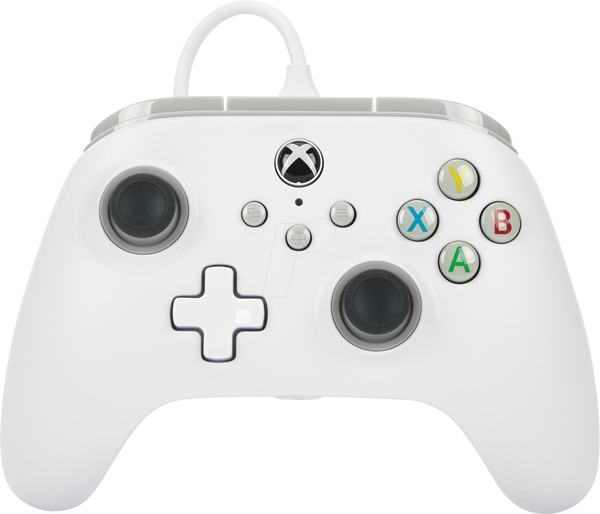 Pult PowerA juhtmega - Xbox X/S - valge, USB-C kaabel 3m