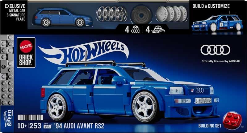 Hot Wheels Brick Shop Audi
